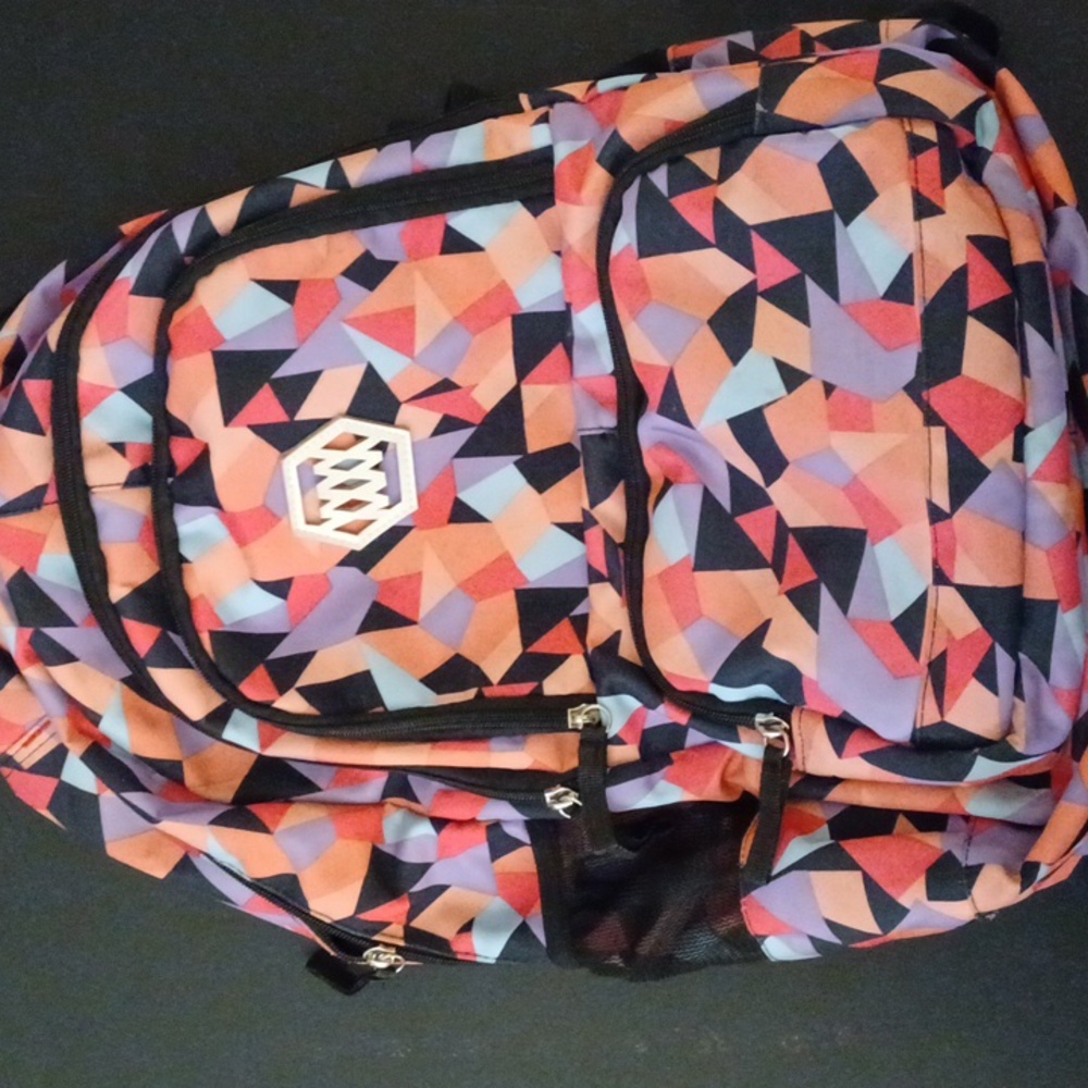 Bansusu Geometric Print Backpacks